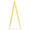 Rubbermaid Commercial Caution Wet Floor Sign, 11 x 12 x 25, Bright Yellow, PK6, 6PK FG611277YEL - alternate 3